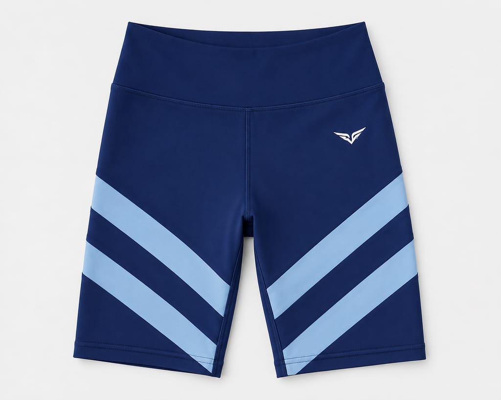 Shorts With Contrast Stripes view 2