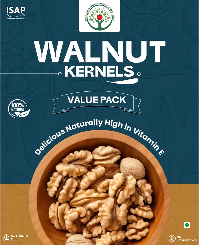 Walnut Kernels - Fresh & Delicious (pack of 4)