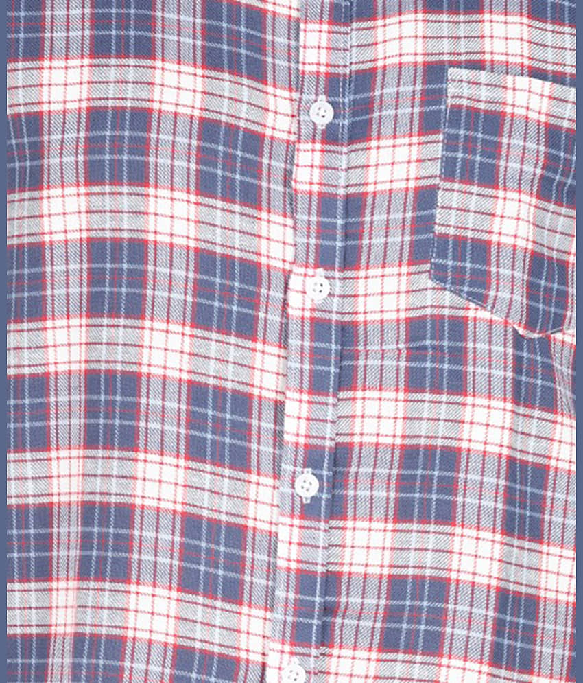 Life Roads - Multi Cotton Slim Fit Men's Casual Shirt ( Pack of 1 ) view 2