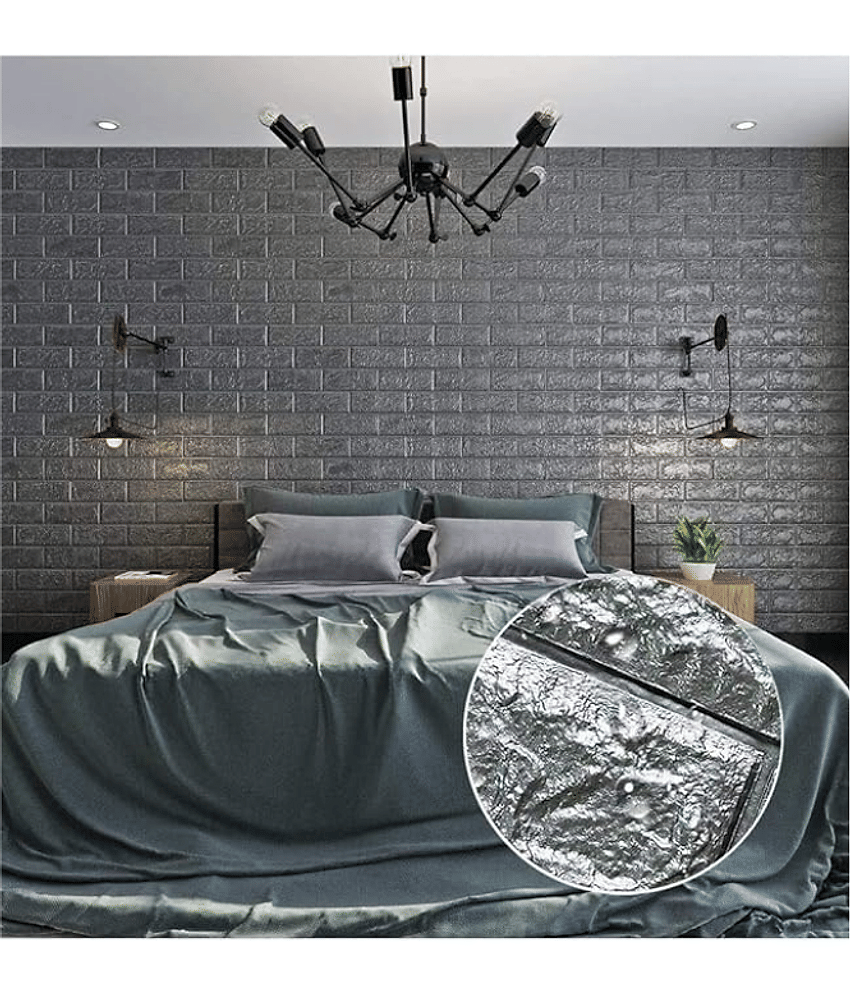 swipe n see Abstract Wallpaper ( 70 X 77 ) cm ( Pack of 2 ) view 2