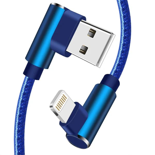 Latest WB-668 Fast Charging & Data Sync USB Cable for All iPhone Devices (Gaming-Cable) (1.5 Mter,Multicolour) view 2