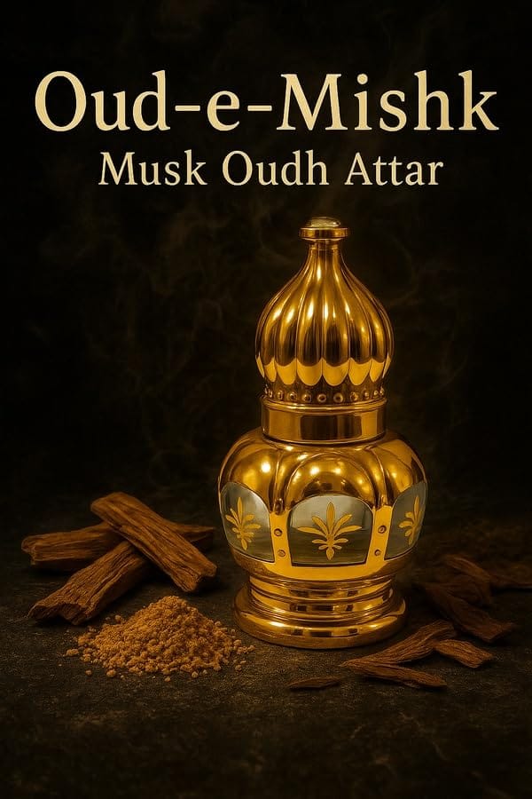 Musk Oud Attar (10ml) | Long Lasting Arabic Fragrance Oil for Men & Women | Alcohol-Free Luxury Fabric Attar | Premium Musk & Oud Blend by LinBerlin view 2