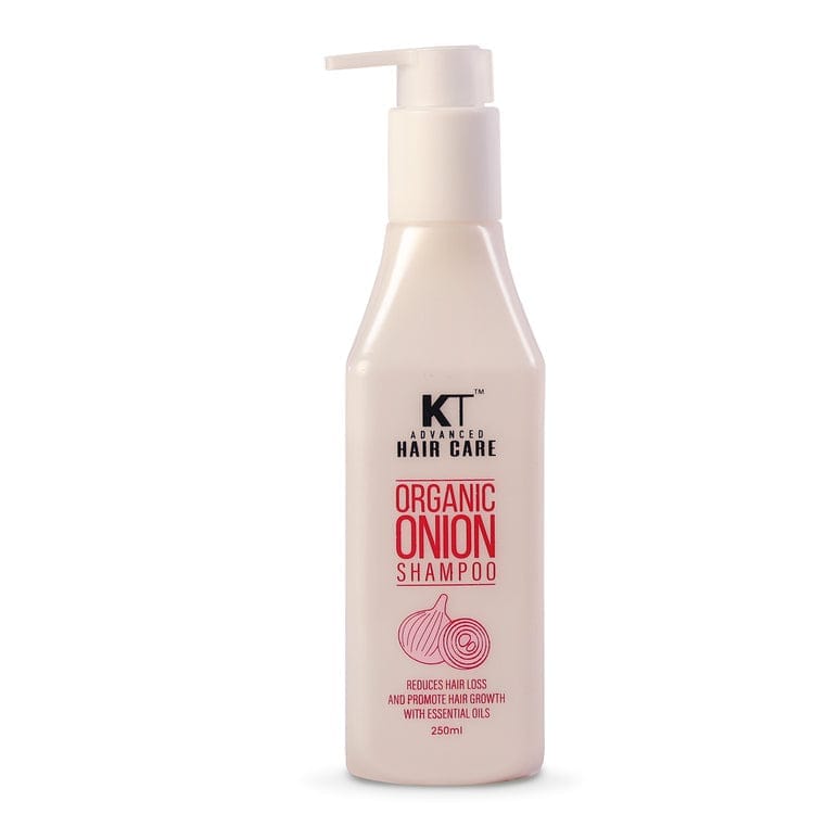 Organic Onion Shampoo | Infused with Essential Oils & Aloe Vera | Controls Hair Fall & Strengthens Hair | Sulfate-Free, Paraben-Free | 250ml