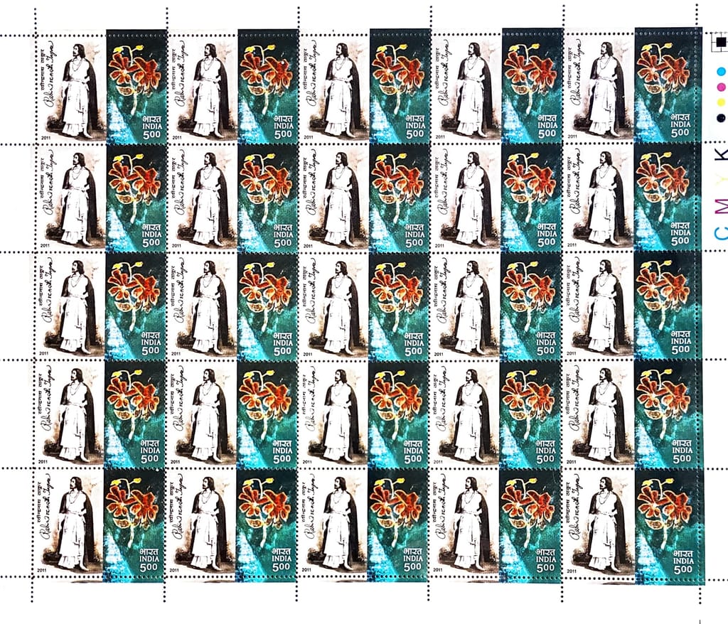 Shobhaphila's Full sheet Stamps 2011 ( b ) (6 NO.S) view 2