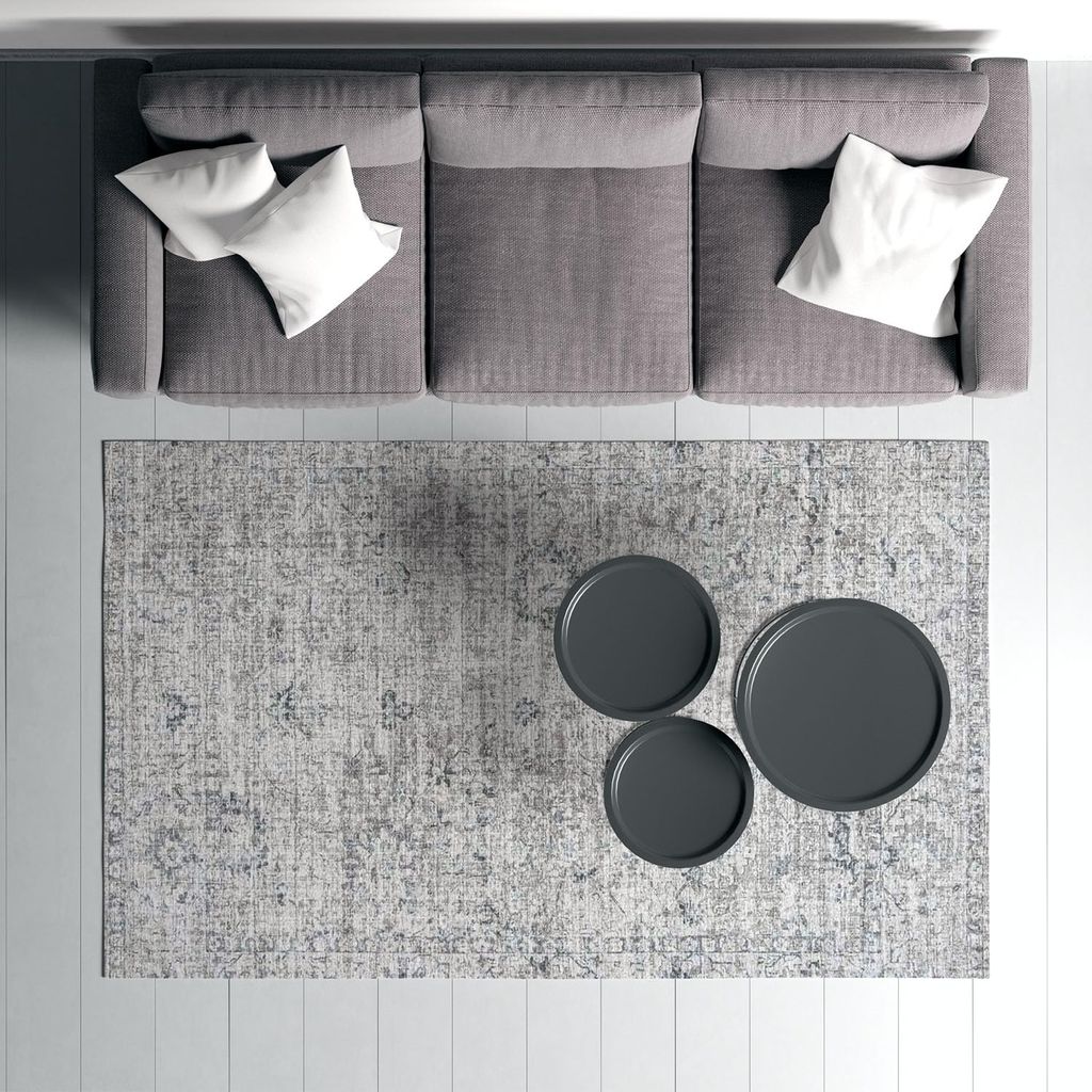 Neu Looms Handmade Viscose Wool Anti-Skid Rug for Bedroom, Living Room, Nursery, Playroom & Dorm - Soft & Durable, 2x3 Feet, Beige/Brown view 2