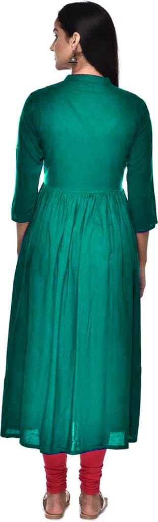 Florence Women's Rayon a-line Kurta view 2