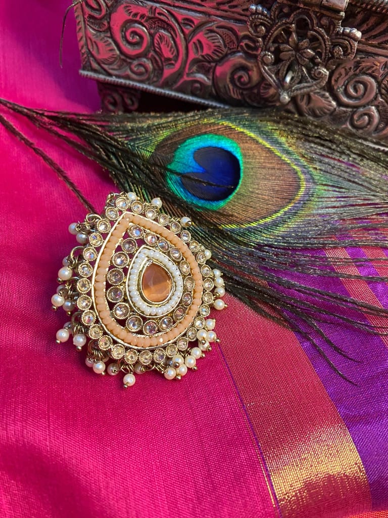 Rajwada Elegance Cocktail Ring view 2