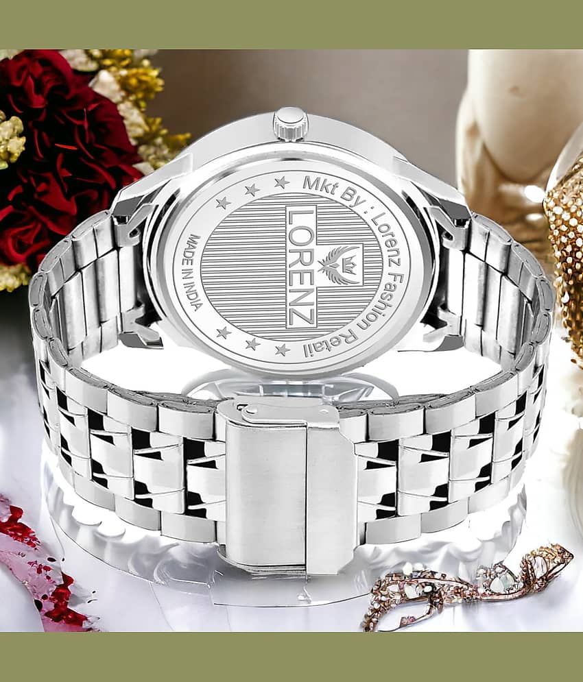 Lorenz Silver Stainless Steel Analog Men's Watch view 2