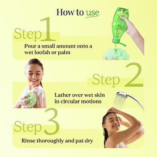 Yuthika Fresh Lemon Body Wash Shower Gel 250 ml | Gentle Cleanser For Women & Men view 2