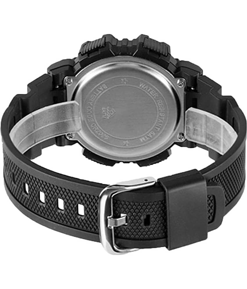 Trex Black Silicon Digital Men's Watch view 2