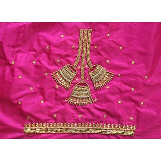 OMSAIFAB Cotton Silk Self Design Blouse Material view 2