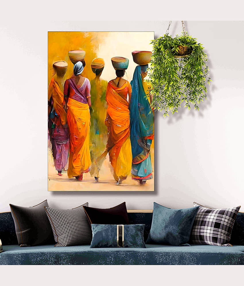 Saf - People Mural Wallpaper ( 60 x 90 ) cm ( Pack of 1 ) view 2