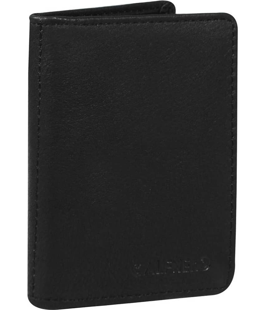 Calfnero Genuine Leather Card Case wallet view 2