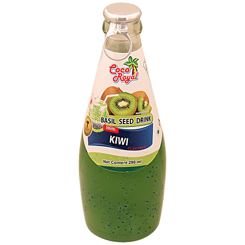 Coco Royal Basil Seed With Kiwi Flavor 290Ml
