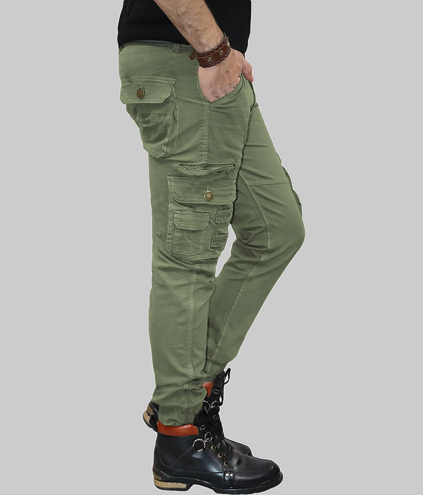 HYMEN LEGIONS Regular Flat Men's Cargos - Grey ( Pack of 1 ) view 2