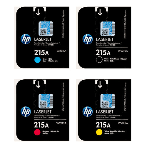 HP 215A CMYK Toner Cartridge Set | Compatible with HP Color LaserJet Pro M155, M182 & M183 Series Printers view 2