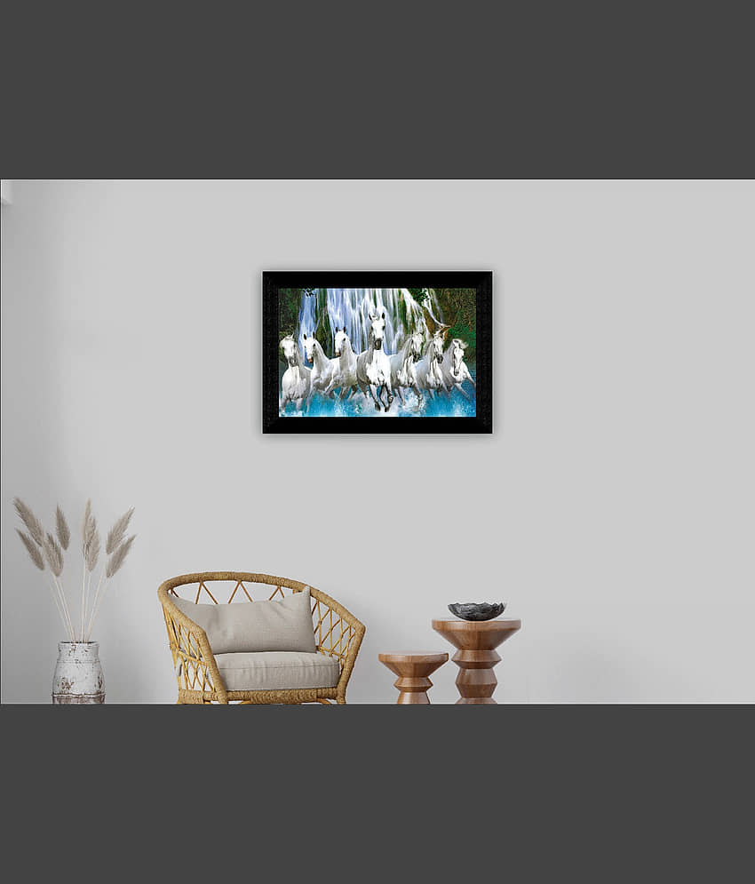 Saf Animal Painting With Frame view 2