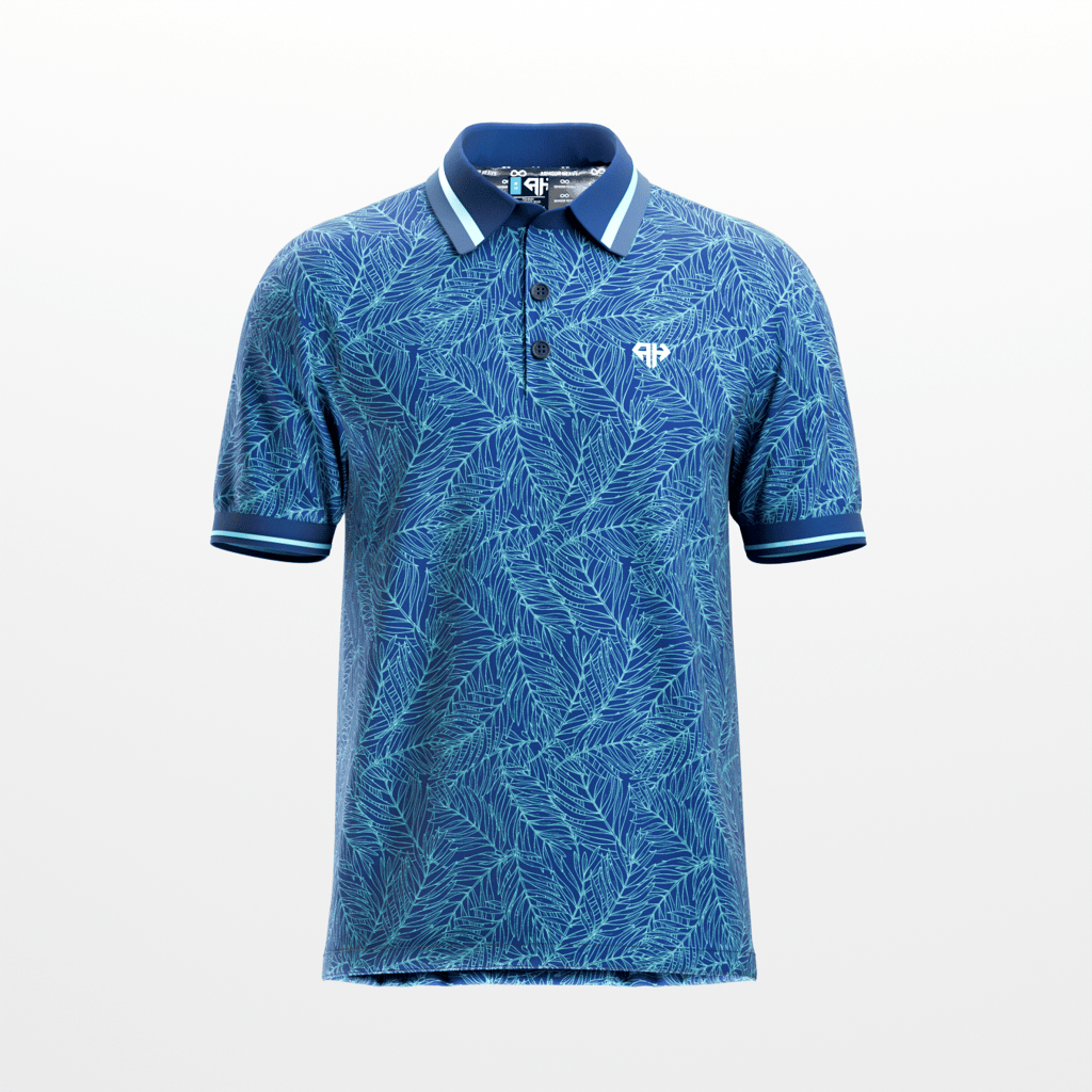 AH Blue Forest Classic Polo view 2
