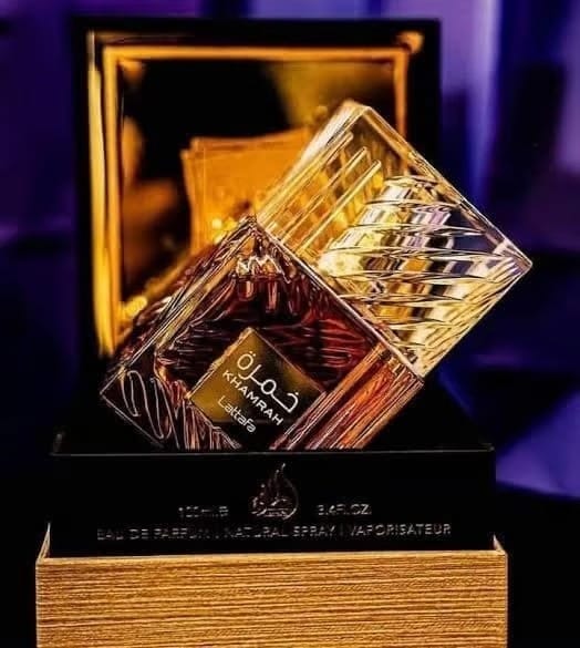 Lattafa Khamrah Eau De Parfum for Unisex – 100ml / 3.4 fl oz – Rich and Exotic Fragrance view 2