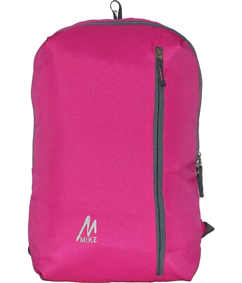 mikebags 20 Ltrs Burgundy School Bag for Boys & Girls