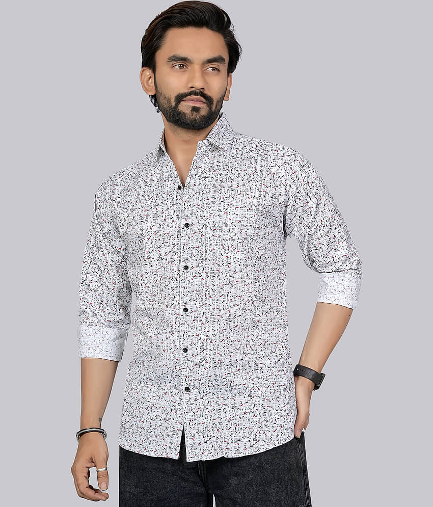 ADWYN PETER 100% Cotton Regular Fit Printed Full Sleeves Men's Casual Shirt - Multicolor 11 ( Pack of 3 ) view 2