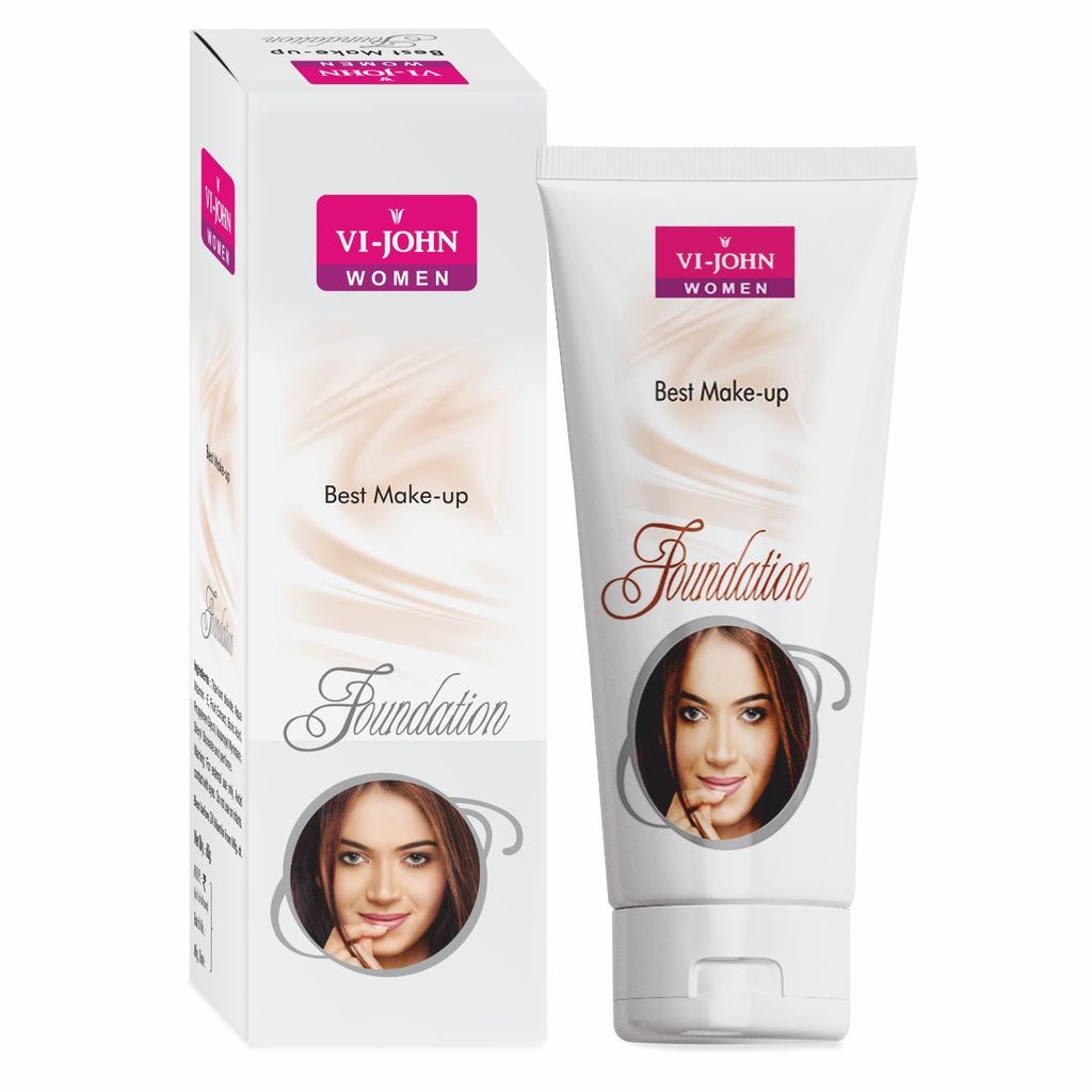Vi-John Foundation Tube 60Gm (Pack of 12) view 2