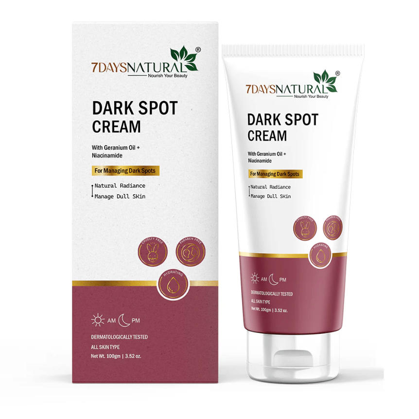 Elegantra Naturavives Dark Spot Removal Cream 100gm Pack of 1 | Brown Spots, Acne Marks & Blemish Corrector | Skin Brightening Cream for Uneven Tone & hyperpigmentation view 2