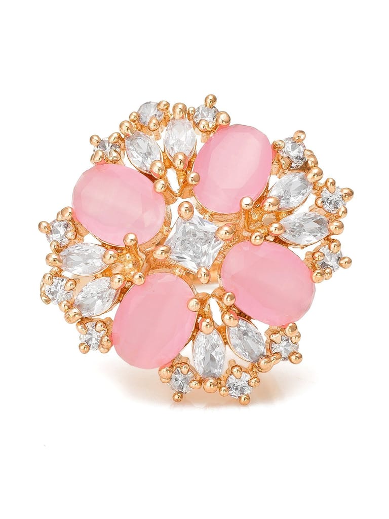 Morison Floral Gold Ring Nature-Inspired Beauty view 2