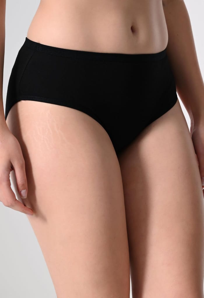 FAIROSTORE Women's Cotton Panties Comfortable Solid Panties Multicolor (L Size 90 cm) Panties (Pack of 3) view 2