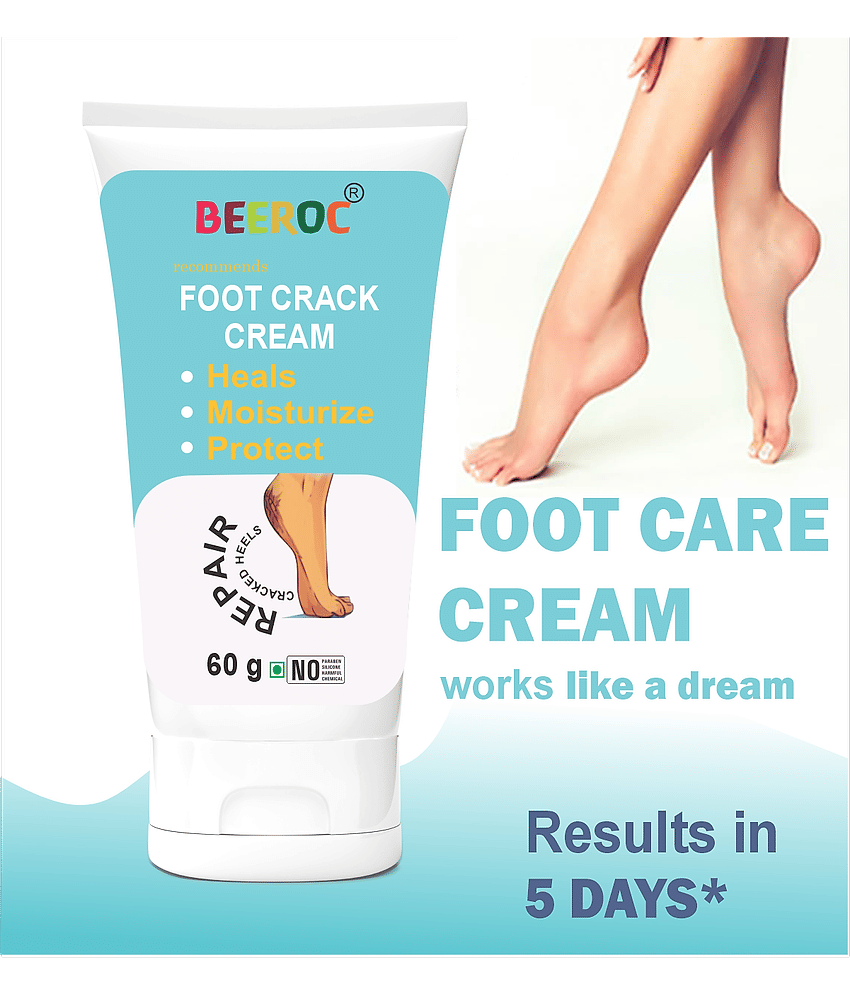 BEEROC Cracked skin repair Cream for All year ( 60 g ) view 2