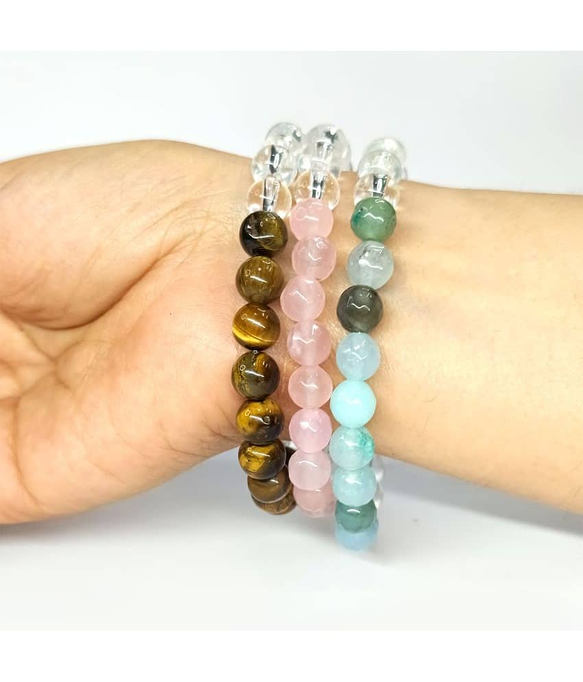 DAIVYA WELLNESS - Multicolor Bracelet ( Pack of 3 ) view 2