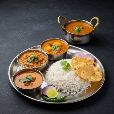 Andhra Carrier Meal (Serves 4)