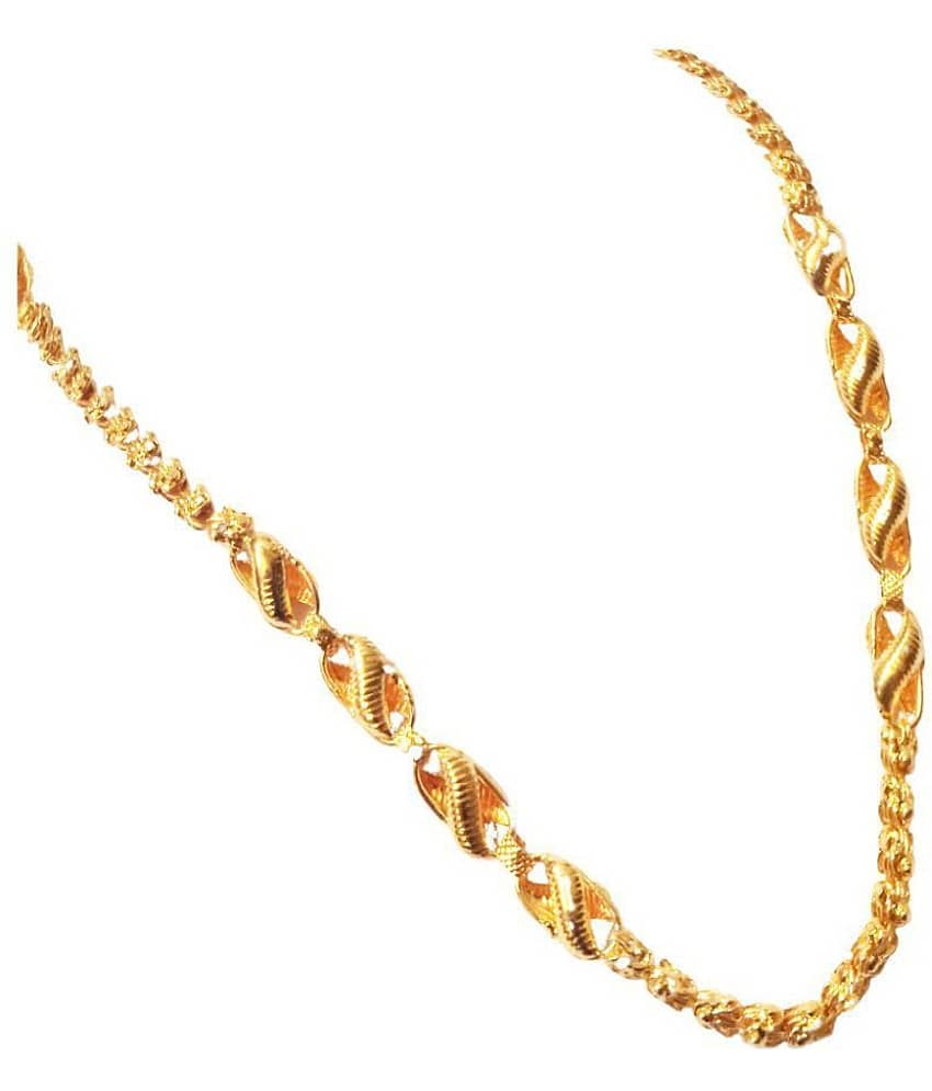 KRIMO Gold Plated Chain ( Set of 1 ) view 2