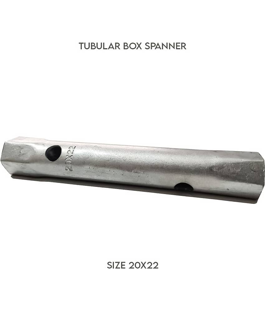 LXMI 20X22 Steel Tubular Box Spanner Double Sided Box End Wrench 1 Hand Tool