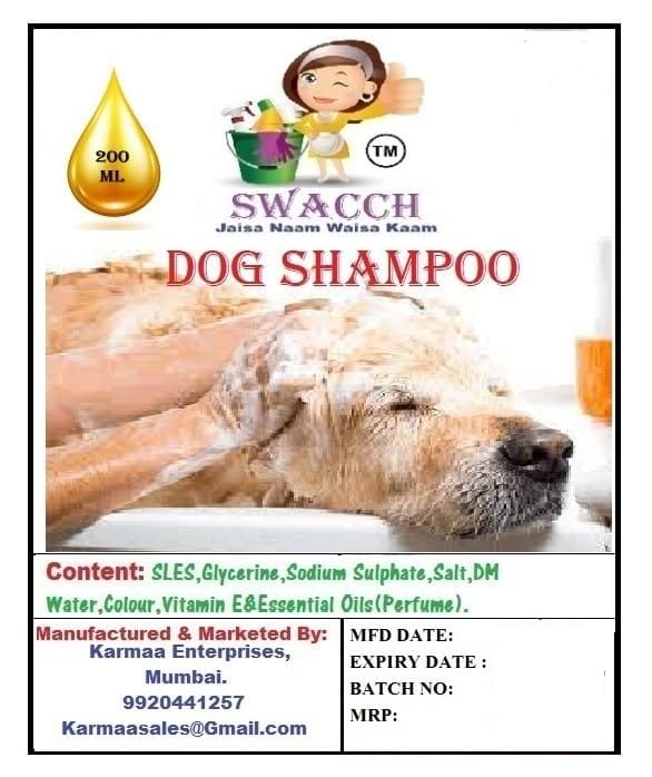 SWACCH Premium Shampoo for Dog (200ML) (Pack of 3) Strawberry view 2