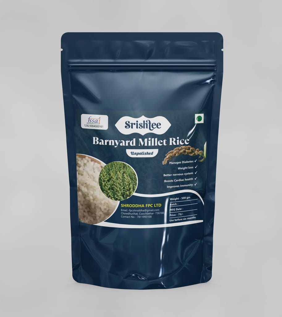 Srishtee Barnyard Millet Rice (Unpolished) view 2