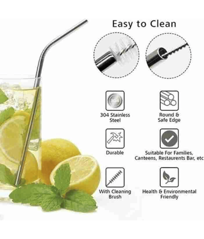 Niyara Enterprise Stainless Steel Steel Straws view 2