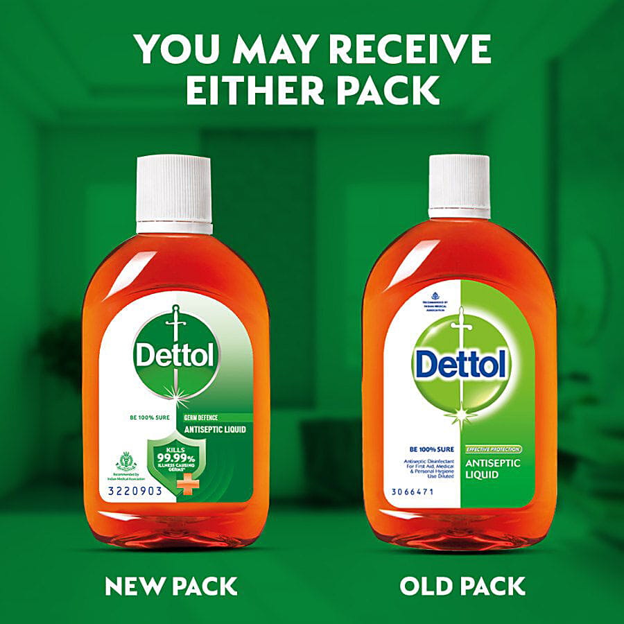 Dettol Antiseptic Disinfectant Liquid, 60 Ml Bottle view 2