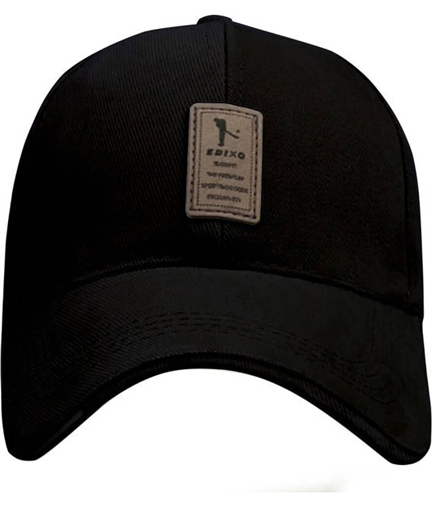 Babji Pack of 2 cotton Men's Cap ( Black ) view 2