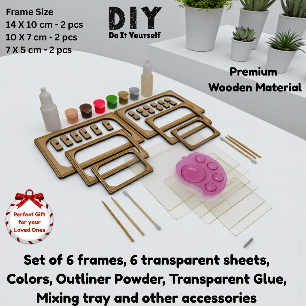 Glass Painting Kit for Kids and Adults – DIY Paint on Glass Art and Craft Activity Set for Creative Learning view 2
