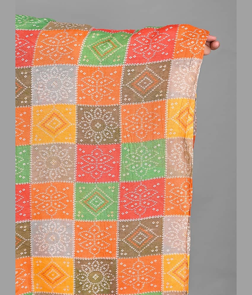 Apratim - Multicoloured Silk Women's Dupatta - ( Pack of 1 ) view 2