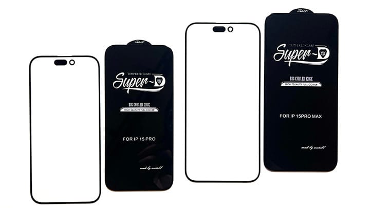 Apple iphone 15 Tempered Glass view 2