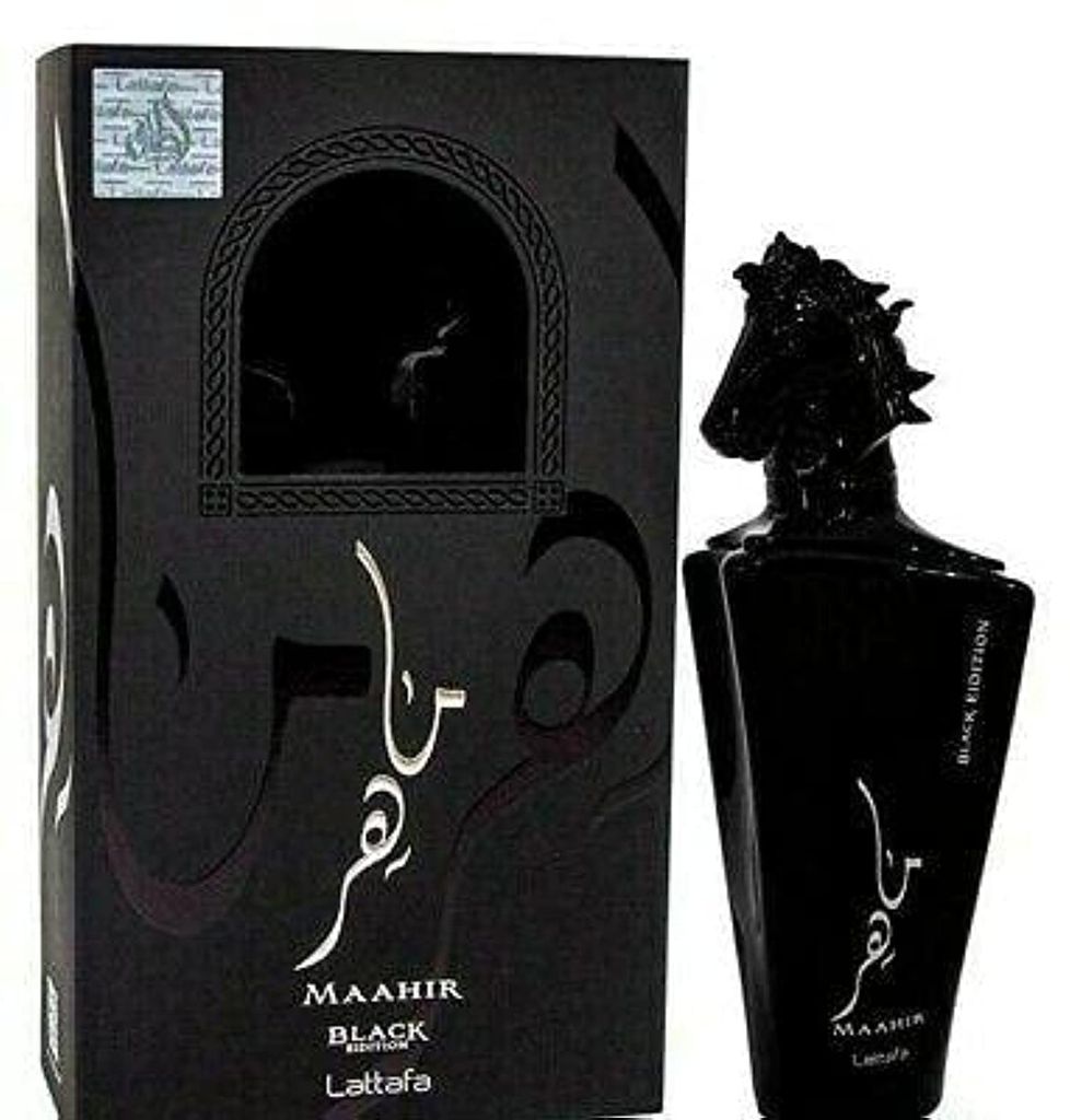 Lattafa Maahir Black Eau De Parfum for Unisex 100ml Perfume Spray UAE Perfume Low Price view 2