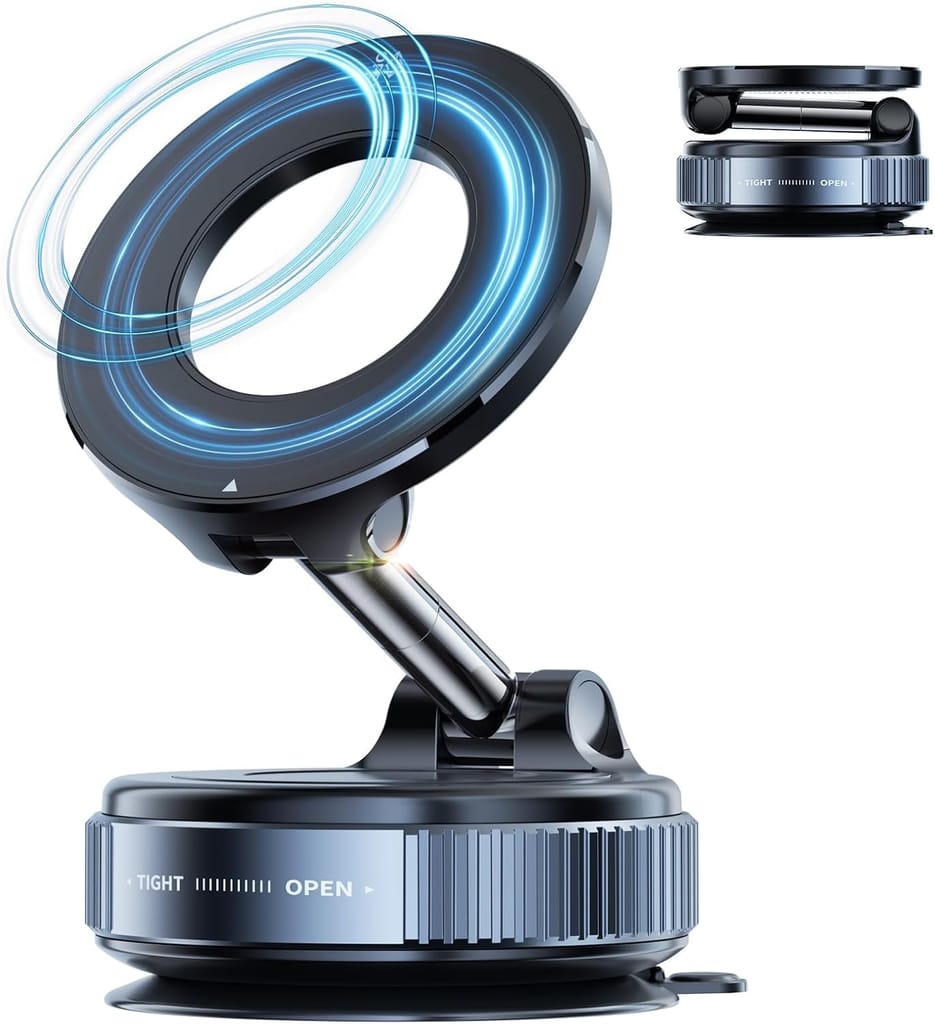 Vacuum Magnetic Mobile Phone Holder Stand view 2