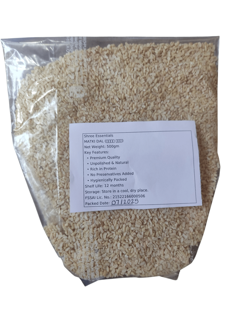 Matki Split Dal | मटकी डाळ | Unpolished | Protein-Rich | Premium Quality