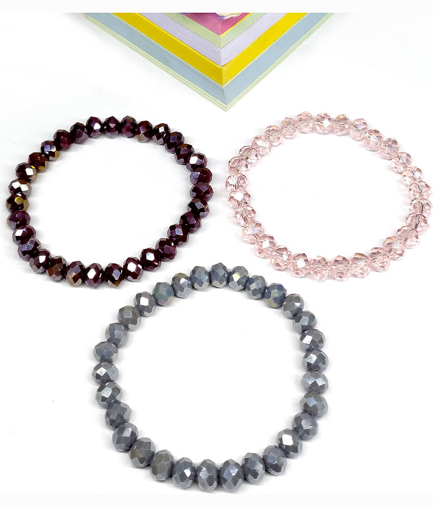DAIVYA WELLNESS - Multicolor Bracelet ( Pack of 3 ) view 2