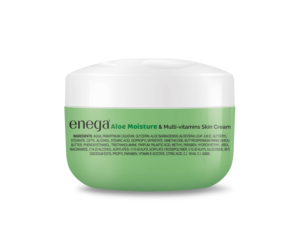 Enega Aloe Vera & Multivitamin Cream | Deep Moisture & Glow Boost | 100ml view 2