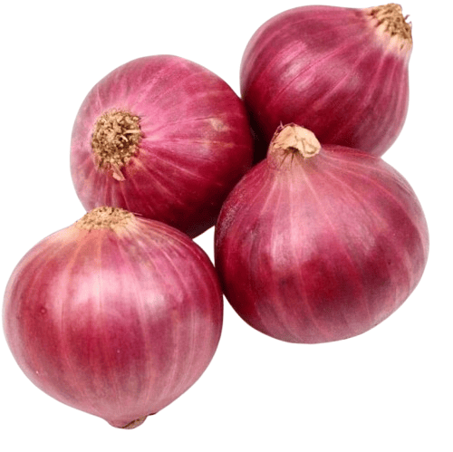 Fresh Red Onions view 2