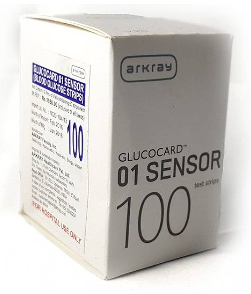 Arkrayglucocard 01 Sensor Strips 100 Strips view 2