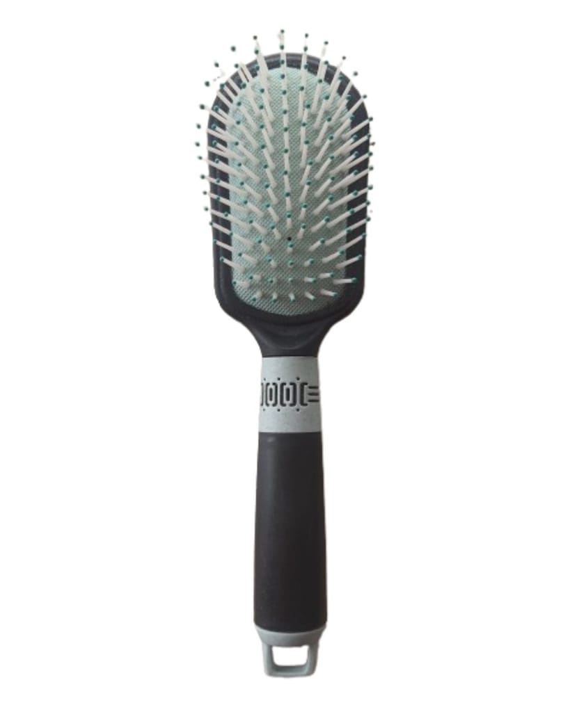 Hair Brush with Strong & Flexible Nylon Bristles having Anti-static Ball Tips, For Grooming, Smoothing